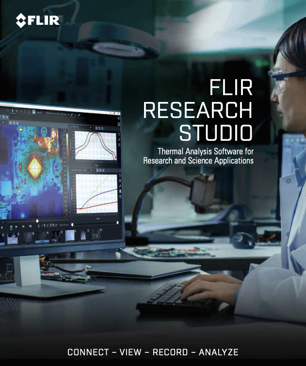 FLIR Research Studio | Thermal Analysis Software for R&D Sector
